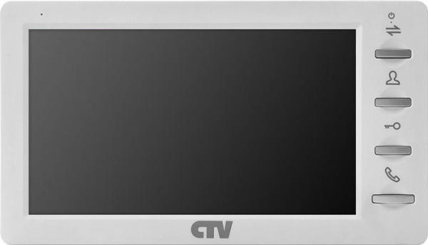 
				
				Монитор видеодомофона CTV-M1701MD W цв. белый
				
				