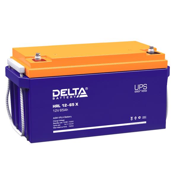 
				
				Аккумуляторная батарея Delta HRL 12-65 X
				
				