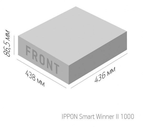 
				
				Источник бесперебойного питания Ippon Smart Winner II 1000 900Вт 1000ВА черный
				
				