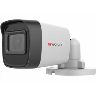 Камера видеонаблюдения аналоговая HiWatch DS-T500 (С) (6 mm) 6-6мм HD-CVI HD-TVI цветная корп.:белый